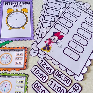 Imagem de capa para o Ebook Hora de Aprender! ⏰