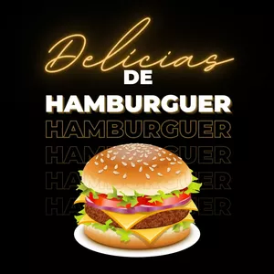 Imagem de capa para o Ebook Delicias de hambúrguer