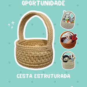 Imagem de Masterclass Cesta Estruturada de Luxo – Edição Páscoa criado por Rosane Bindá na hotmart
