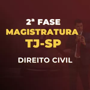 Imagem do curso 2ª Fase - Magistratura TJSP 192 - Direito Civil - Questões Discursivas