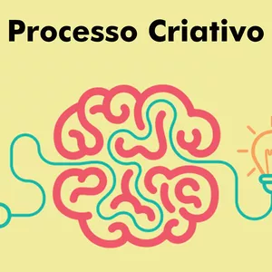 Imagem de capa para o Curso online Processos Criativos + Biblioteca Criativa (3 Ebooks)
