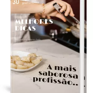 Imagem de capa para o Ebook Segredos da cozinha: Guia completo de gastronomia e Culinária 