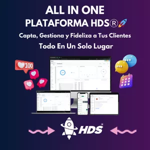 Imagen de portada para Curso online Plataforma HDS®🚀 - All in One