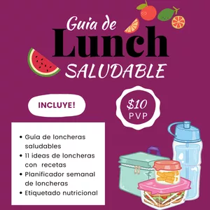 Imagen de portada para Ebook GUIA DE LUNCH SALUDABLE 