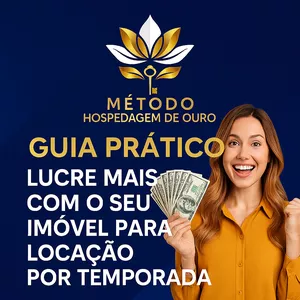 Imagem do curso Guia Prático do Método Hospedagem de Ouro – Transforme seu imóvel em uma hospedagem lucrativa no Airbnb, Booking e Pousadas de Experiência