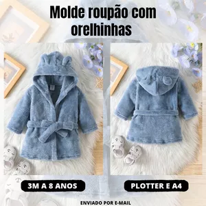 Imagem de capa para o Ebook Roupão com orelhinhas 