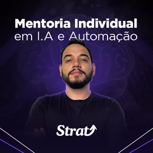 Imagem de capa para o Curso online Mentoria Individual em I.A e Automação
