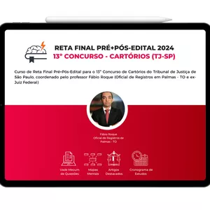 Imagem do curso Reta Final - Cartórios (TJ-SP 2024)