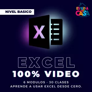 Imagen de portada para Curso online Excel Eficiente 1 (Nivel Basico)