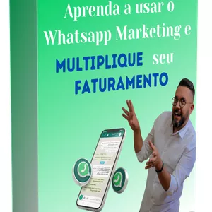 Imagem de capa para o Curso online Aprenda a Utilizar o WhatsApp Marketing e Multiplique Seu Faturamento