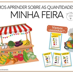 Imagem de capa para o Ebook Minha Feira - Recurso Pedagógico