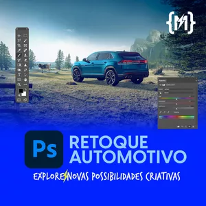 Imagem de capa para o Curso online Retoque automotivo