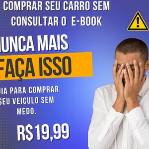 Imagem de capa para o Ebook Guia prático para comprar seu veiculo: dicas e truques para escolher o melhor carro para você.