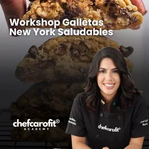 Imagen de portada para Curso online Workshop Galletas New York Saludables