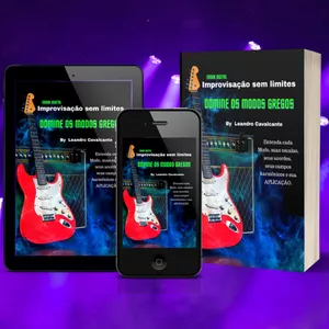 Imagem de capa para o Ebook Improvisação Sem Limites: Domine os Modos Gregos. (Livro Digital)