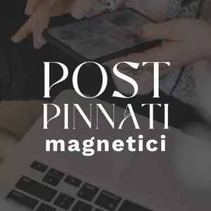 Cover image for Online course Post pinnati magnetici: l’identità visiva che conquista a primo sguardo