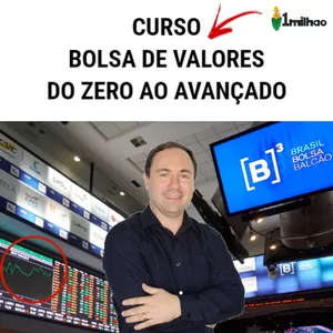 Imagem do curso Curso Bolsa de Valores do Zero ao Avançado (Canal 1milhao YouTube)