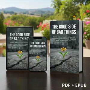 Cover image for Ebook The Good Side of Bad Things: The Ultimate Manual for Finding Purpose, Strength, and Answers in Any Adversity.