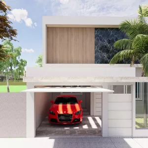 Imagem de capa para o Curso online Arquivos do projeto de  Sobrado para terreno 7x13 REF.130