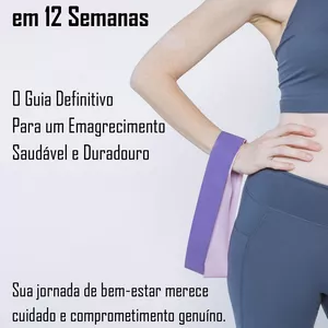 Imagem de capa para o Ebook Transforme seu Corpo em 12 Semanas  - O Guia Definitivo Para um Emagrecimento  Saudável e Duradouro