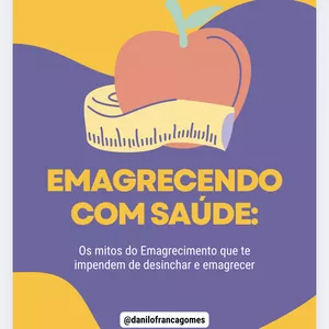 Imagem de capa para o Curso online EMAGRECENDO COM SAÚDE 