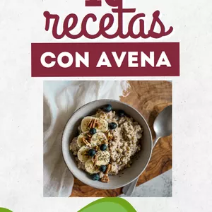 Imagen de portada para Ebook 15 RECETAS CON AVENA