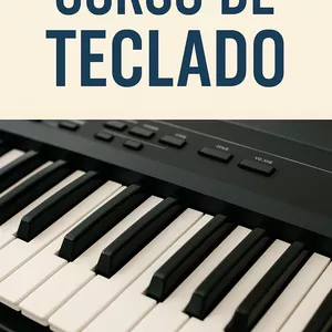 Imagem de capa para o Ebook Aprenda a Tocar Teclado: Método Simplificado