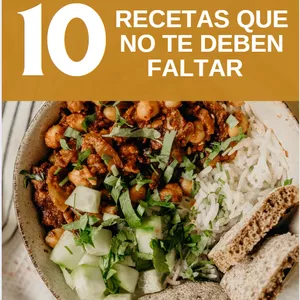 Imagen de portada para Ebook 10 Recetas que no deben Faltar en tu hogar