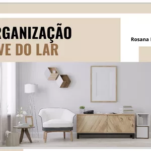 Imagem de capa para o Ebook Organização Leve do Lar 