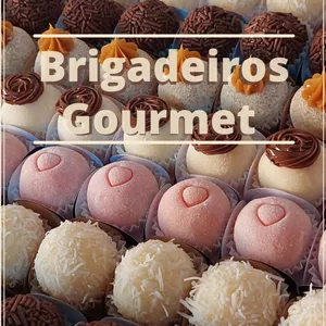Imagem principal do produto E-book Completo Brigadeiros Gourmet 