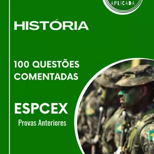 Imagem de capa para o Ebook Provas Anteriores (Espcex) - 100 Questões Comentadas -E-Book 