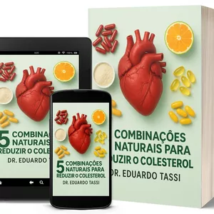 Imagem de capa para o Ebook 5 Combinações Naturais para Reduzir o Colesterol