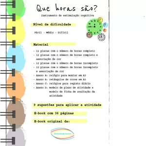 Imagem de capa para o Ebook Que horas são?