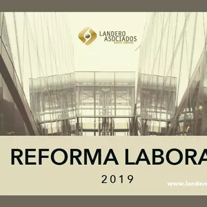 Imagen de portada para Curso online RESUMEN PROFESIONAL DE LA REFORMA LABORAL 2019