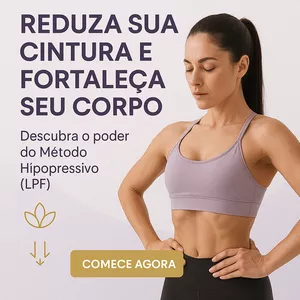 Imagem do curso Reduza sua cintura e fortaleça seu corpo com o Método Hipopressivo (LPF)