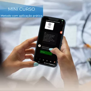 Imagem de capa para o Curso online Mini Curso - Chatbot sem código de programação