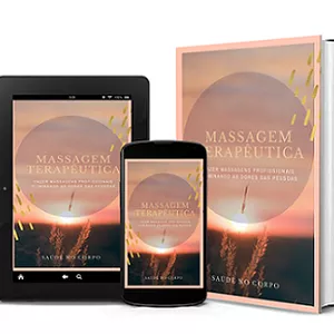 Imagem de capa para o Ebook Curso Massagem Terapêutica - Aprenda a massagear como um profissional