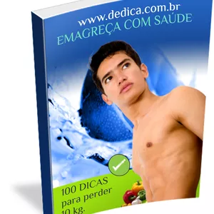 Imagem de capa para o Ebook EMAGRECER - Descubra + de 100 dicas para perder 10 kg