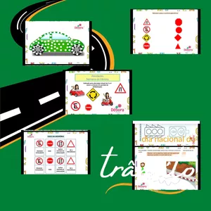 Imagem de capa para o Ebook Atividades dia do trânsito 