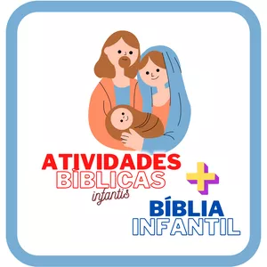 Imagem do curso Atividades Bíblicas Infantis + Bíblia Infantil