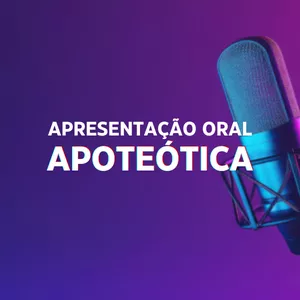 Imagem de capa para o Curso online Apresentação Oral Apoteótica