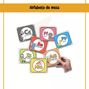Imagem de capa para o Curso online Alfabeto de mesa