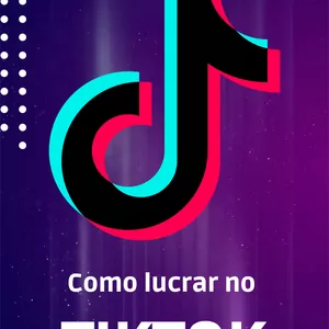Imagem de capa para o Ebook Ebook lucrando com TIKTOK