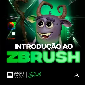 Imagem de capa para o Curso online Introdução ao Zbrush