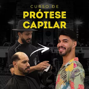 Curso Curso Completo Profissionalizante de Prótese Capilar