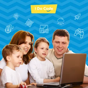 Imagem de capa para o Curso online Box 2 em 1: Criação de jogos para crianças + Educação tecnológica para pais