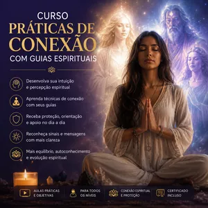 Imagem do curso CURSO PRÁTICAS DE CONEXÃO COM GUIAS ESPIRITUAIS
