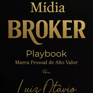 Imagem de capa para o Ebook Mídia Broker Playbook - Marca Pessoal