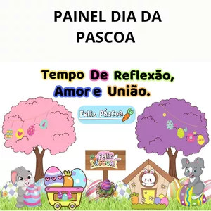 Imagem de capa para o Ebook PAINEL AMPLIADO DIA DA PÁSCOA
