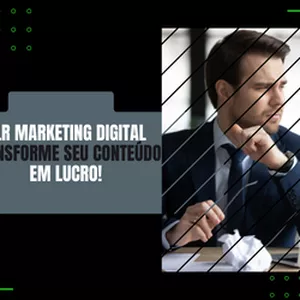 Imagem de capa para o Ebook PLR Marketing Digital Transforme Seu Conteúdo em Lucro